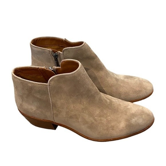 Sam Edelman Petty Boot in Taupe Suede - Picture 6 of 9